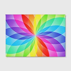 Холст прямоугольный Радуга, цвет: 3D-принт — фото 2