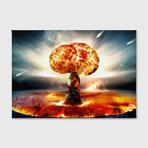 Картина прямоугольная Атомный взрыв / 3D-принт – фото 2
