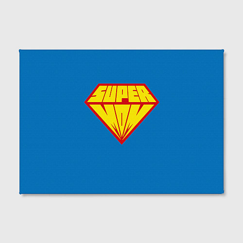 Картина прямоугольная Супермама / 3D-принт – фото 2