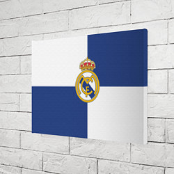 Холст прямоугольный Real Madrid: Blue style, цвет: 3D-принт — фото 2