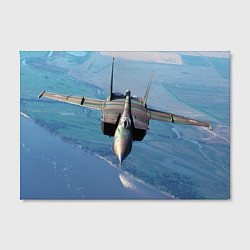 Холст прямоугольный МиГ-31, цвет: 3D-принт — фото 2