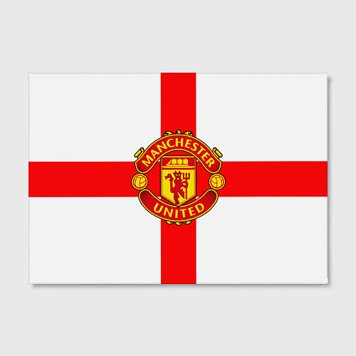Картина прямоугольная Manchester Utd: England / 3D-принт – фото 2