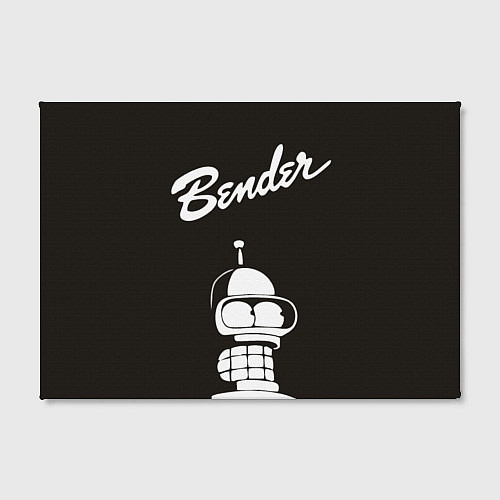 Картина прямоугольная Bender Retro / 3D-принт – фото 2