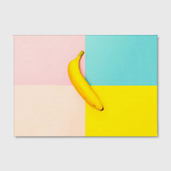 Холст прямоугольный Banana, цвет: 3D-принт — фото 2