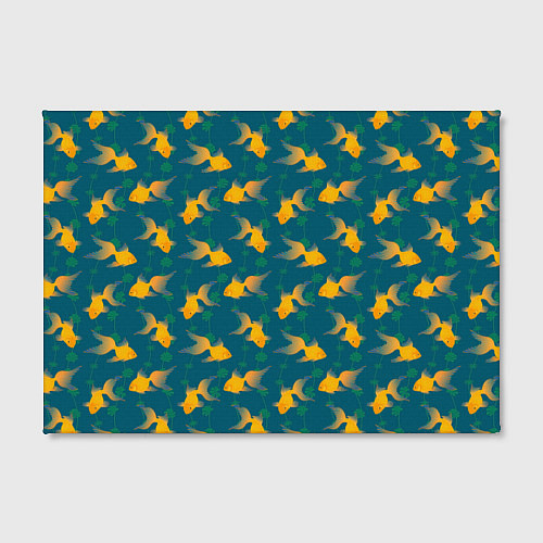 Картина прямоугольная Золотые рыбки / 3D-принт – фото 2