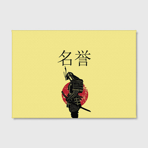 Картина прямоугольная Японский самурай (честь) / 3D-принт – фото 2