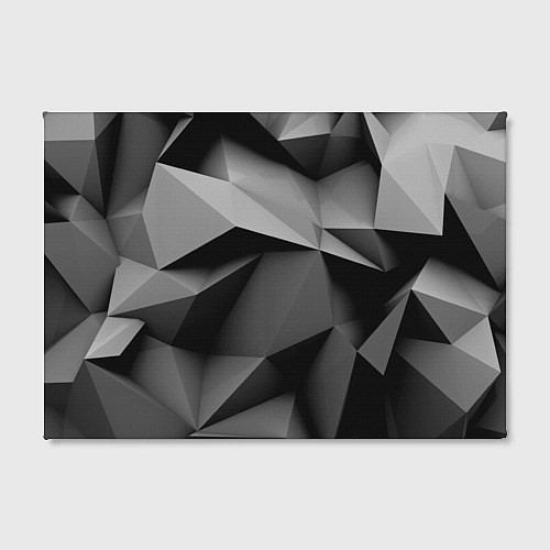Картина прямоугольная Gray abstraction / 3D-принт – фото 2