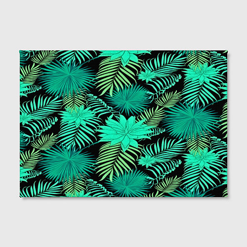 Картина прямоугольная Tropical pattern / 3D-принт – фото 2