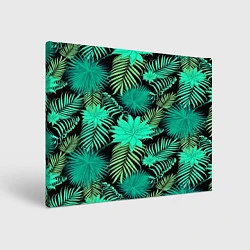 Холст прямоугольный Tropical pattern, цвет: 3D-принт