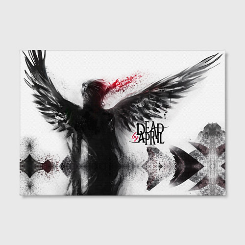 Картина прямоугольная Dead by April: Black angel / 3D-принт – фото 2