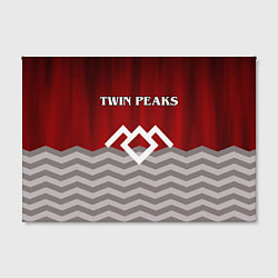 Холст прямоугольный Twin Peaks, цвет: 3D-принт — фото 2