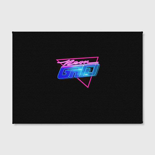 Картина прямоугольная GTA VI: Neon Grid / 3D-принт – фото 2