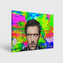 Холст прямоугольный House MD: Colour Art, цвет: 3D-принт