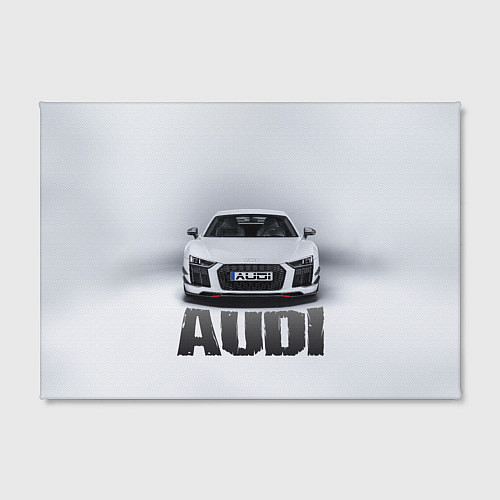 Картина прямоугольная Audi серебро / 3D-принт – фото 2