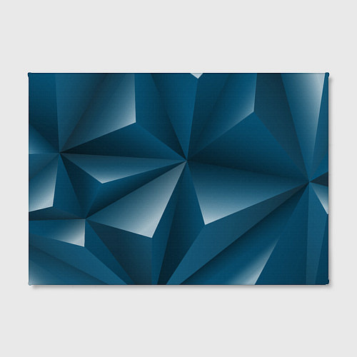 Картина прямоугольная 3d triangles / 3D-принт – фото 2