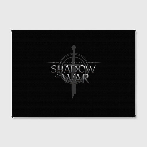 Картина прямоугольная Shadow of War / 3D-принт – фото 2