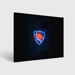 Холст прямоугольный Rocket League, цвет: 3D-принт