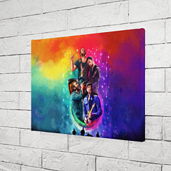 Холст прямоугольный Coldplay Stories, цвет: 3D-принт — фото 2