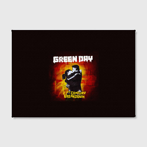 Картина прямоугольная Поцелуй Green Day / 3D-принт – фото 2