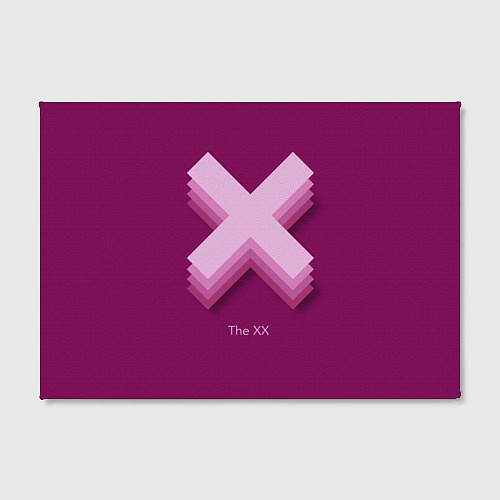 Картина прямоугольная The XX: Purple / 3D-принт – фото 2