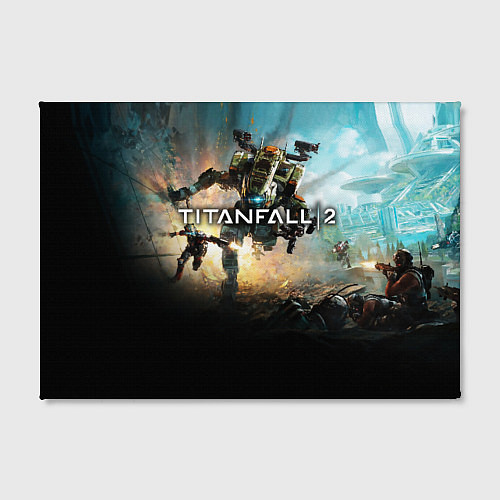 Картина прямоугольная Titanfall Battle / 3D-принт – фото 2