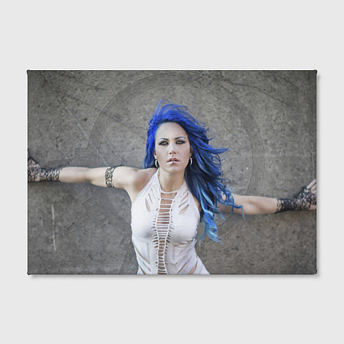 Картина прямоугольная Arch Enemy: Alissa White-Gluz / 3D-принт – фото 2