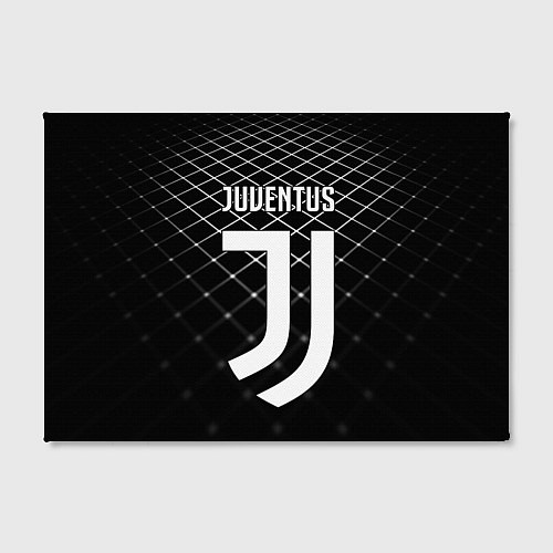 Картина прямоугольная FC Juventus: Black Lines / 3D-принт – фото 2