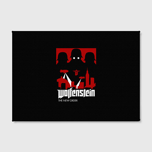 Картина прямоугольная Wolfenstein: Nazi Soldiers / 3D-принт – фото 2
