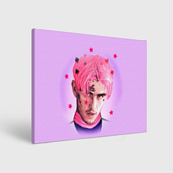 Картина прямоугольная Lil Peep: Pink Edition