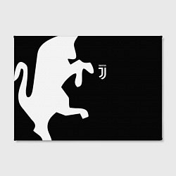 Холст прямоугольный FC Juventus Bull, цвет: 3D-принт — фото 2