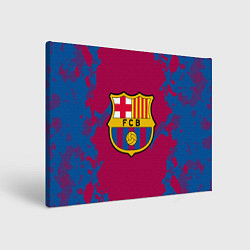 Картина прямоугольная FC Barcelona: Purple & Blue