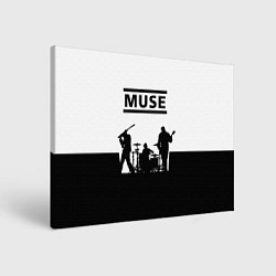 Картина прямоугольная Muse B&W