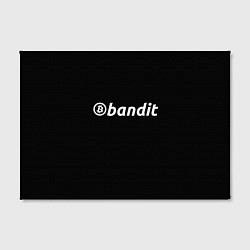 Холст прямоугольный Bitcoin Bandit, цвет: 3D-принт — фото 2
