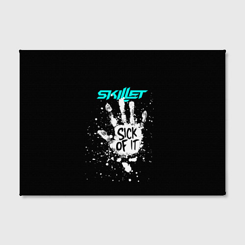 Картина прямоугольная Skillet: Sick of it / 3D-принт – фото 2