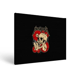Картина прямоугольная Metallica Skull