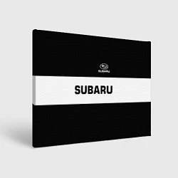 Картина прямоугольная Subaru: Black Sport
