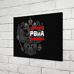 Холст прямоугольный РВиА: герб РФ, цвет: 3D-принт — фото 2