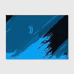 Холст прямоугольный FC Juventus: Blue Original, цвет: 3D-принт — фото 2