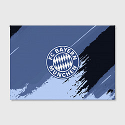Холст прямоугольный FC Bayern Munchen: Abstract style, цвет: 3D-принт — фото 2