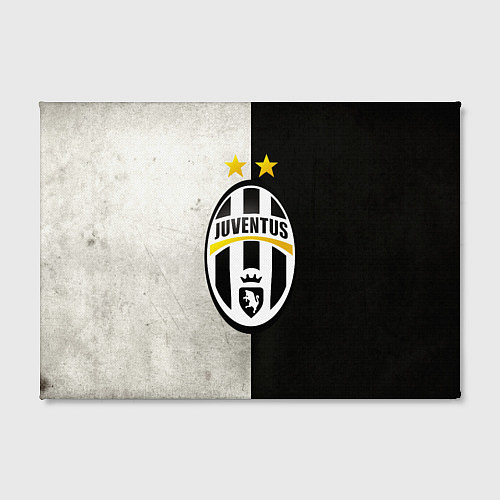 Картина прямоугольная FC Juventus W&B / 3D-принт – фото 2