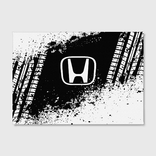 Картина прямоугольная Honda: Black Spray / 3D-принт – фото 2