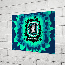 Холст прямоугольный Haunted Family, цвет: 3D-принт — фото 2