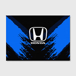 Холст прямоугольный Honda: Blue Anger, цвет: 3D-принт — фото 2