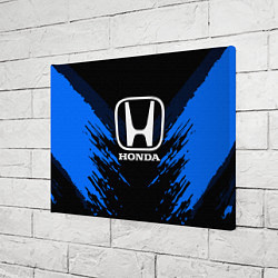 Холст прямоугольный Honda: Blue Anger, цвет: 3D-принт — фото 2