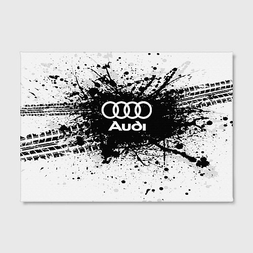 Картина прямоугольная Audi: Black Spray / 3D-принт – фото 2