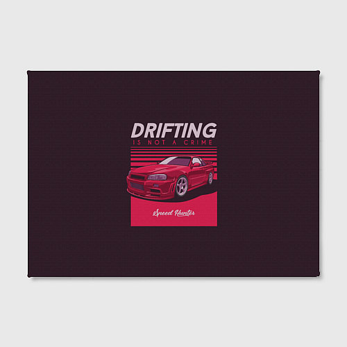 Картина прямоугольная Drifting Style / 3D-принт – фото 2