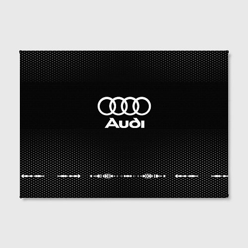 Картина прямоугольная Audi: Black Abstract / 3D-принт – фото 2