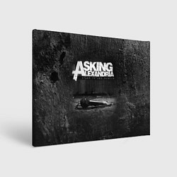 Картина прямоугольная Asking Alexandria: Black Micro