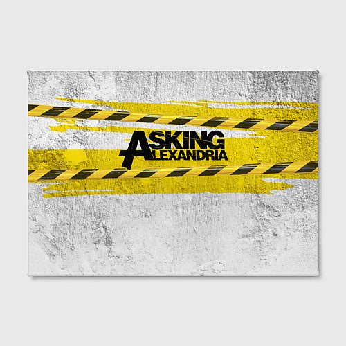 Картина прямоугольная Asking Alexandria: Danger / 3D-принт – фото 2
