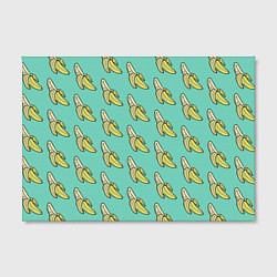 Холст прямоугольный Любитель бананов, цвет: 3D-принт — фото 2